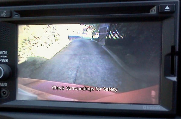 This is the pic from the reverse camera