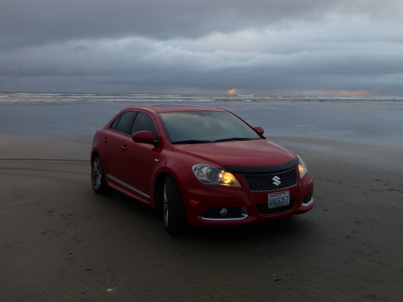 Misty day on the Washington coast...