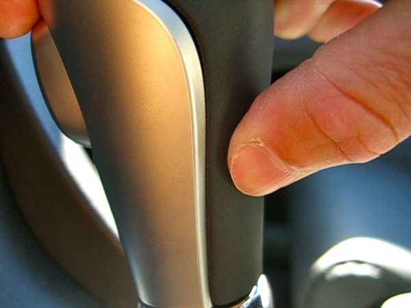 gearshift with pressure applied