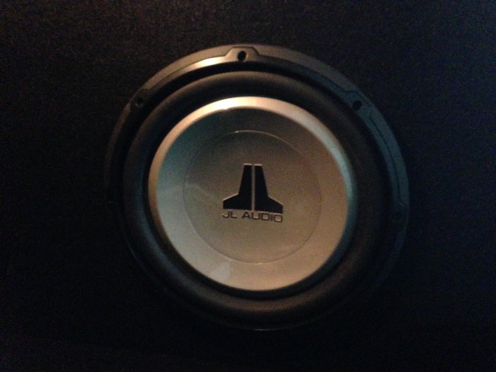 JL Sub box in the Boot
