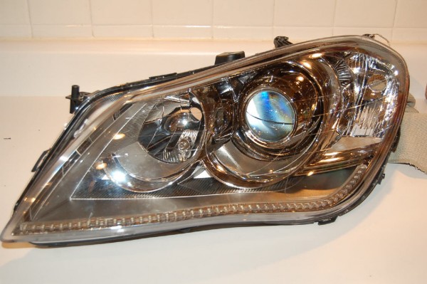 Finished Headlight with LED Strip
