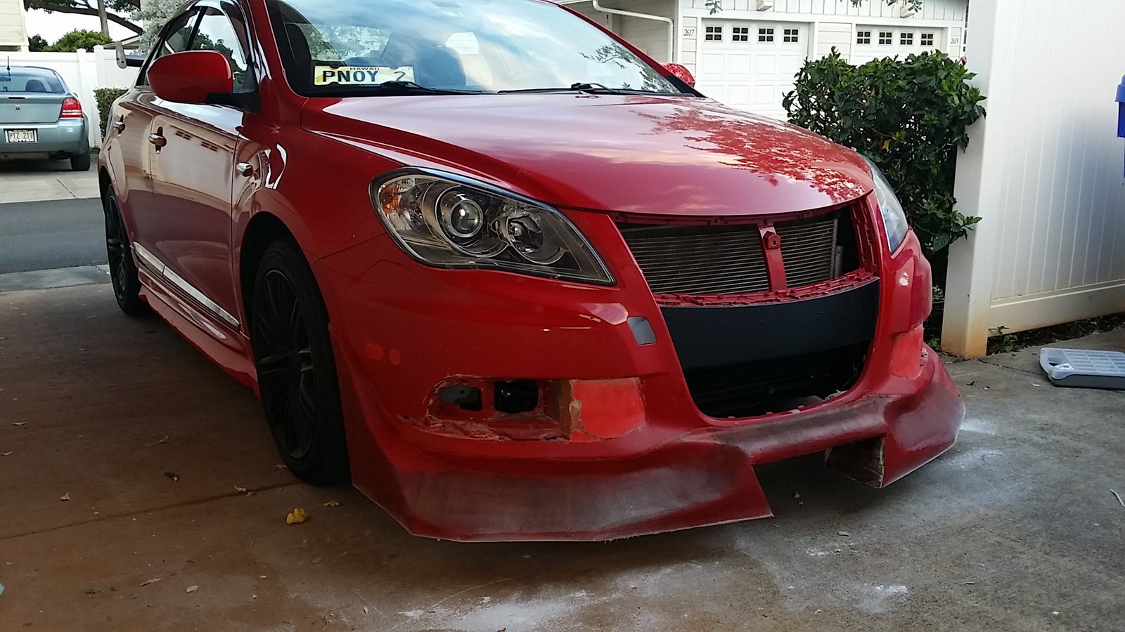 Bodykit in progress.