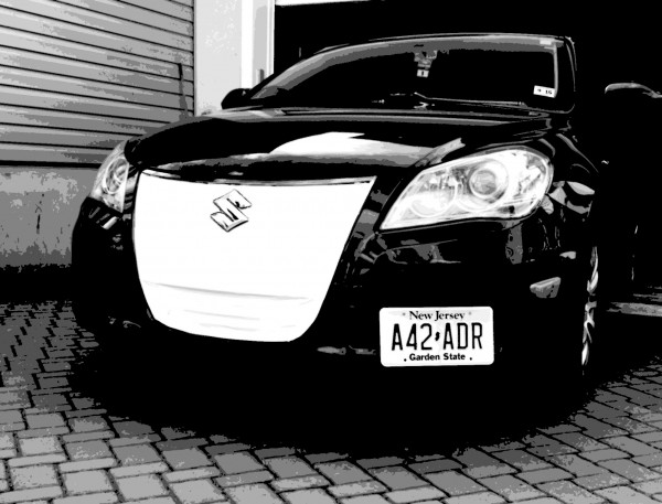 black and white close up pic with a little contrast