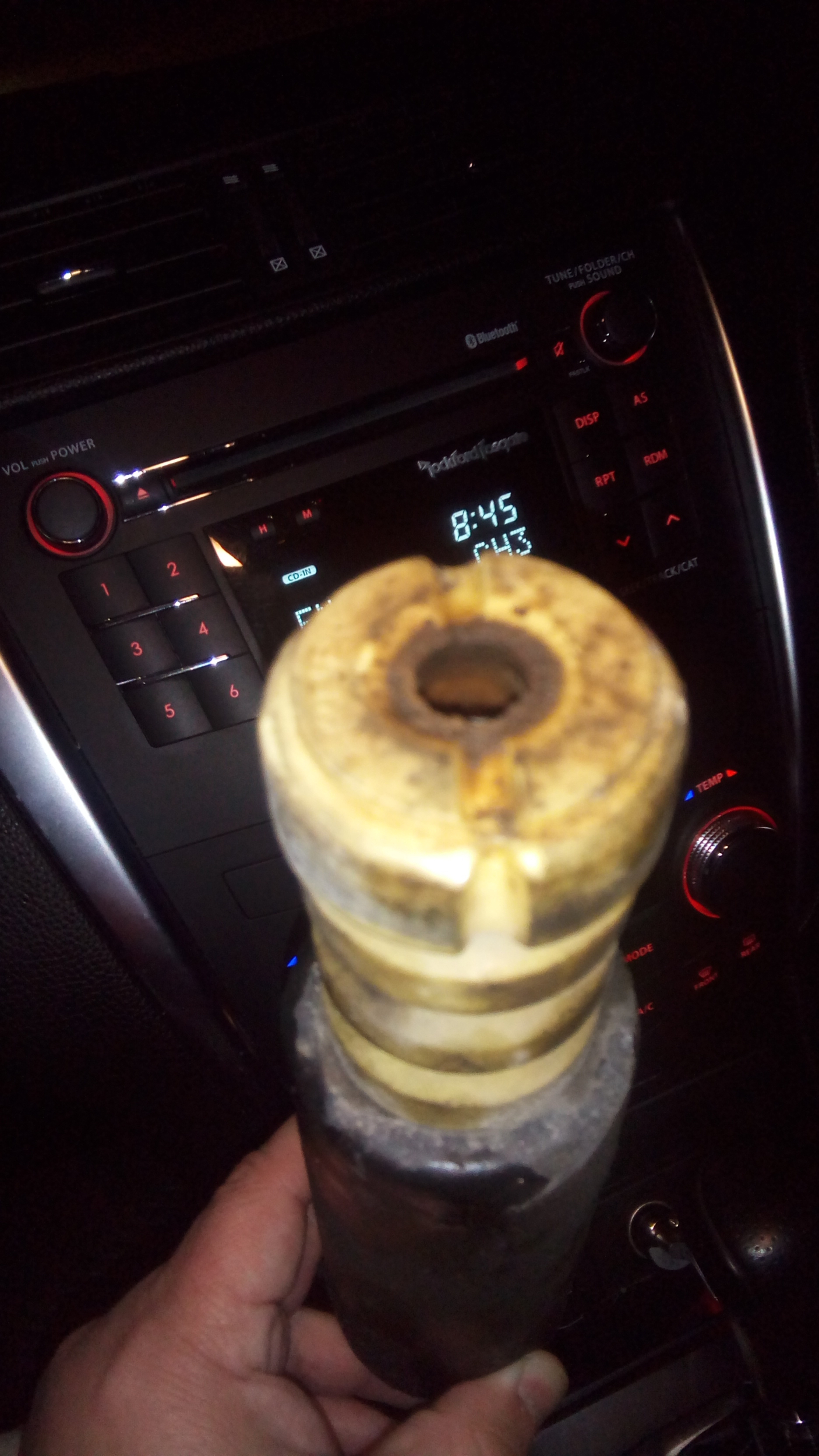 Corroded Bump stopper