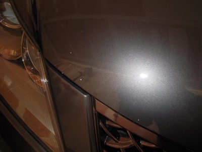 Paint damage on kizashi likely caused by defective paint 4