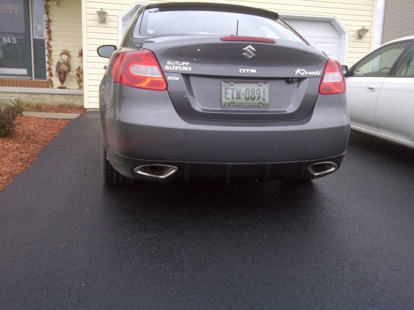 Rear of RK Sport