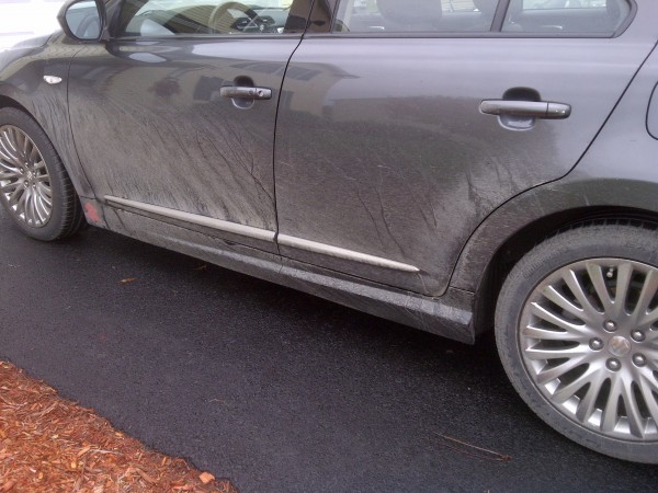 Dirty Side. See Aero Part on Rocker Panel.