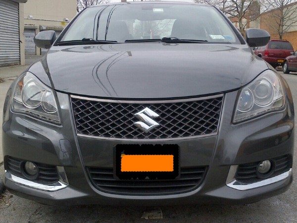 My 2010 Kizashi SLS without that ugly orange lights on the side of the bumper.
