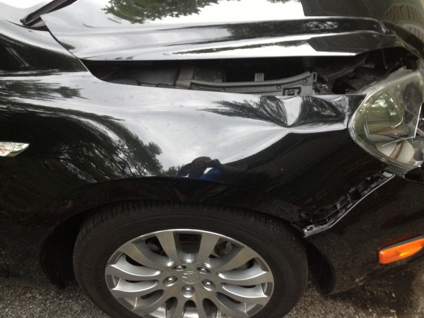 passenger side fender